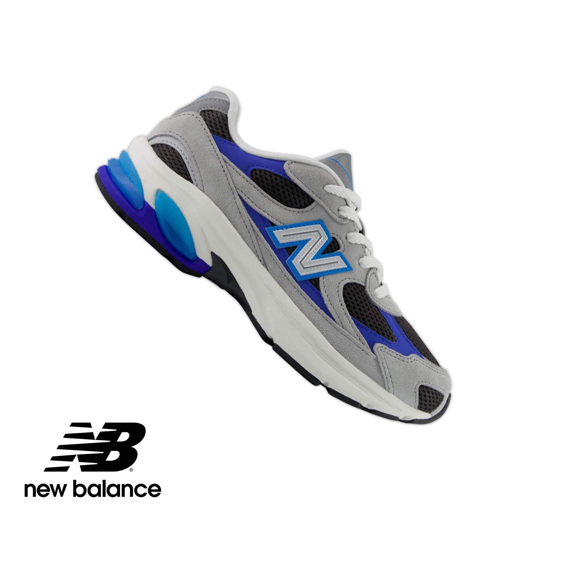 New Balance 2010 "Grey/Blue" Grade School Boys' Shoe - GREY/BLUE