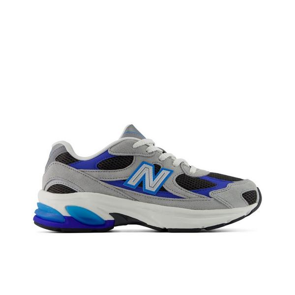 New Balance 2010 "Grey/Blue" Grade School Boys' Shoe - GREY/BLUE