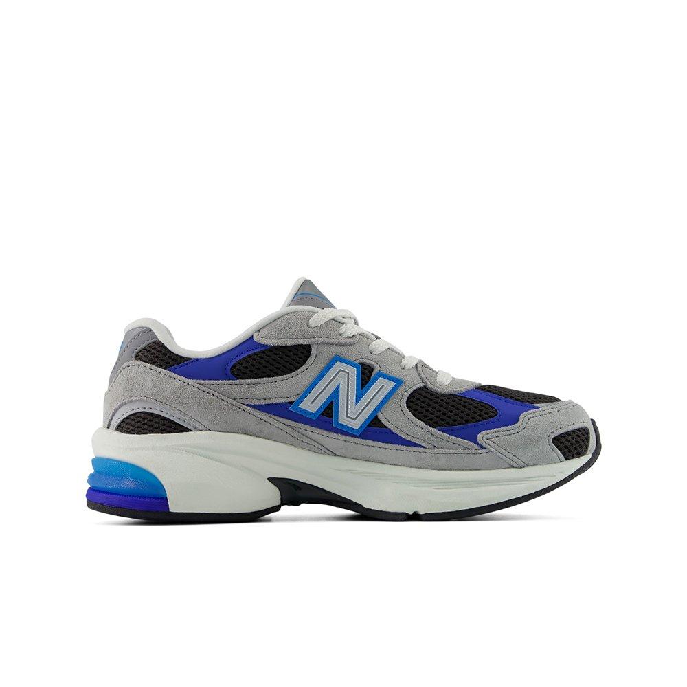 New Balance 2010 "Grey/Blue" Grade School Boys' Shoe - GREY/BLUE
