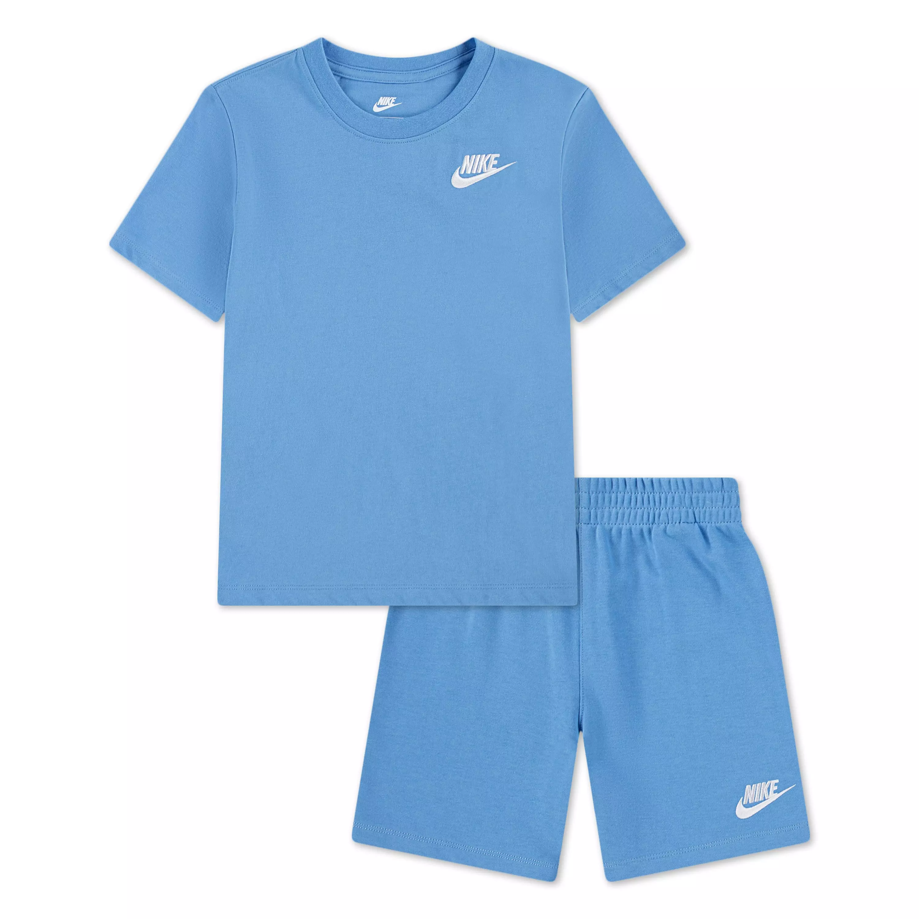 Nike Little Kids' University Blue Short Set - CAROLINA BLUE