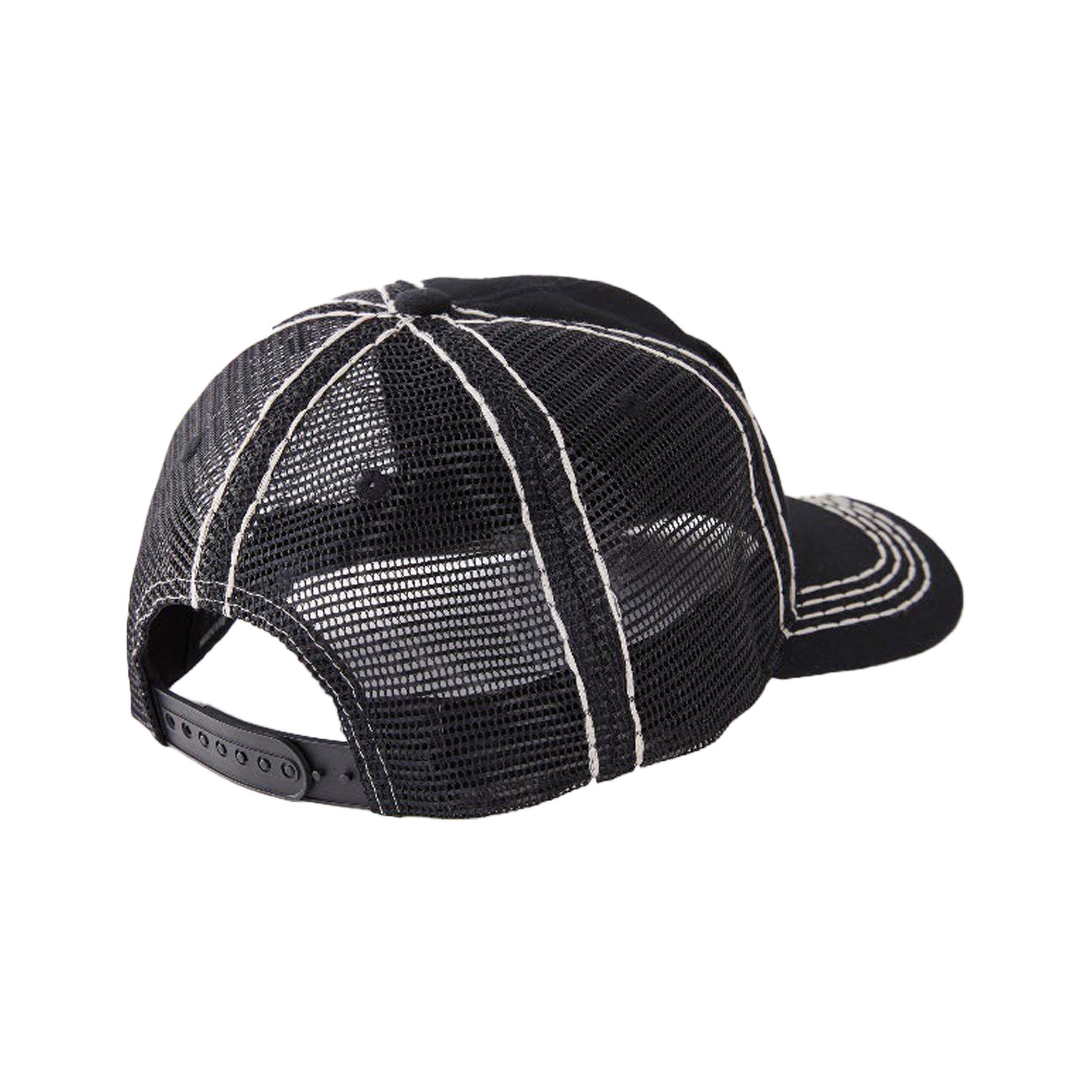 True Religion Big T. Concert Patch Trucker Hat-Black - BLACK Thumbnail View 3