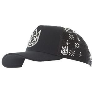 Cult of Individuality All Over Print Crystal Trucker Hat-Black
