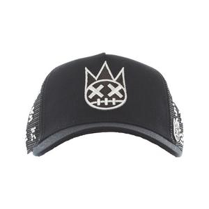 Cult of Individuality All Over Print Crystal Trucker Hat-Black