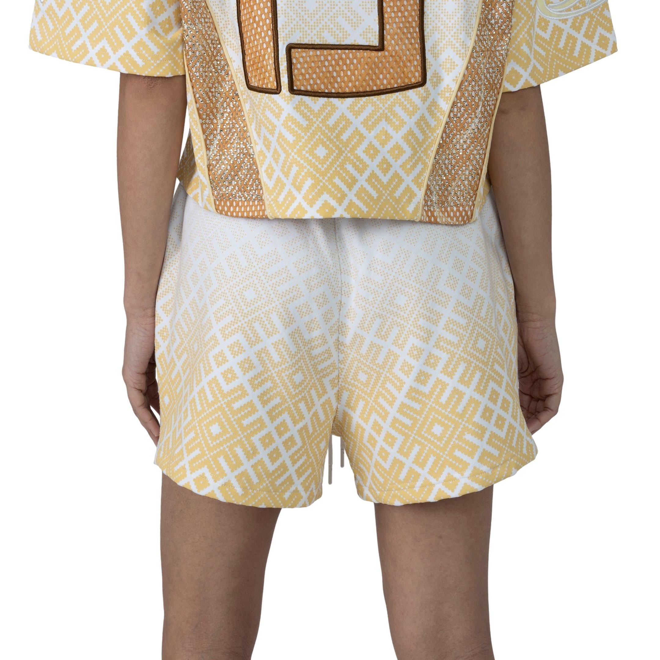 Smoke Rise Women's Gold Mesh Shorts - GOLD Thumbnail View 2