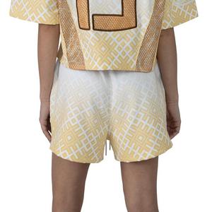 Smoke Rise Women's Gold Mesh Shorts