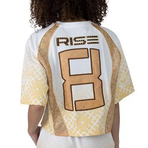 Smoke Rise Women's Gold Mesh Tee
