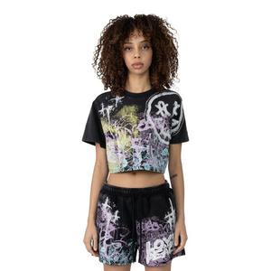 Smoke Rise Women's French Terry Crop Tee