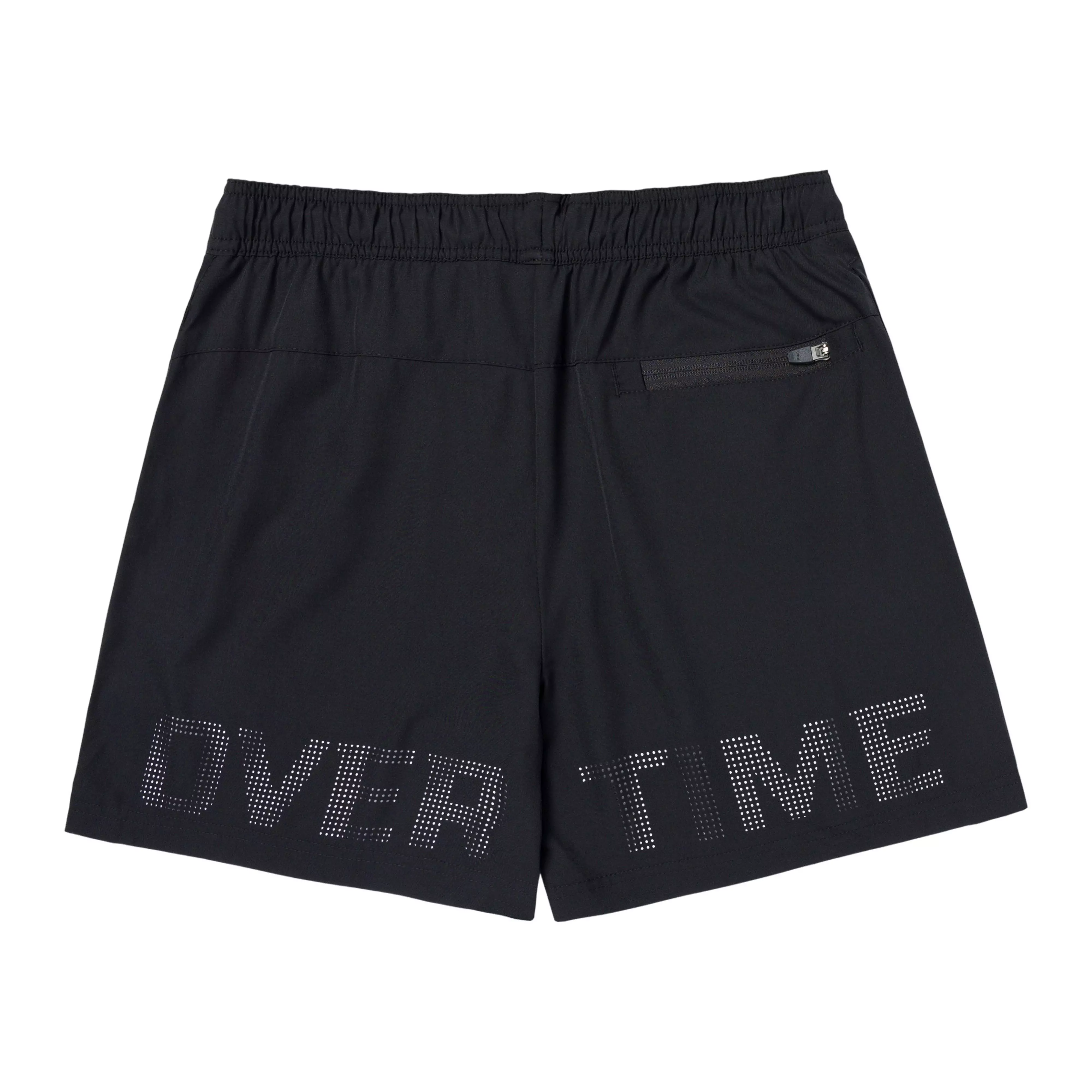 Overtime Men's Melo Performance Shorts - Black - BLACK