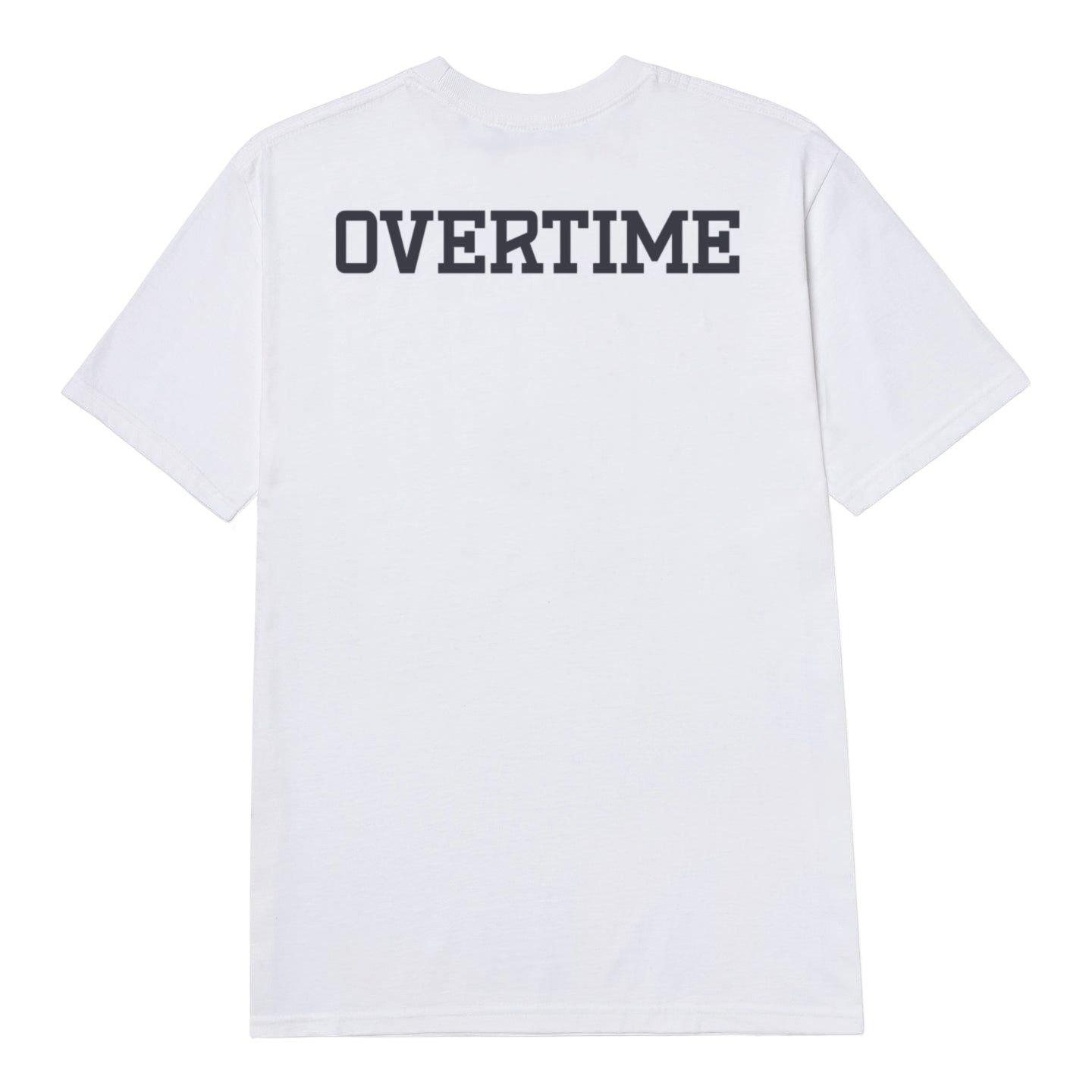 Overtime Men's Classic Tee - White - WHITE Thumbnail View 2