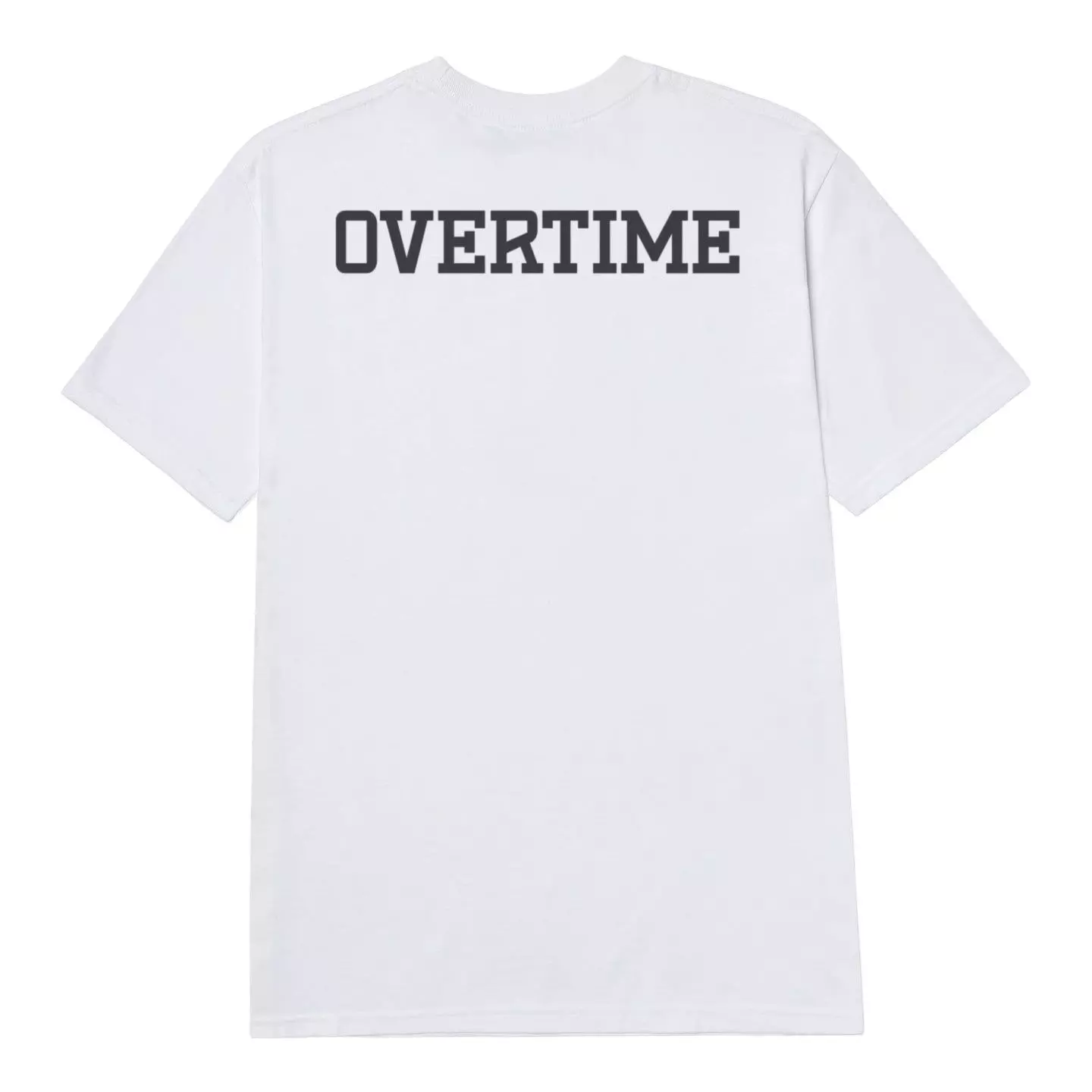 Overtime Men's Classic Tee - White - WHITE