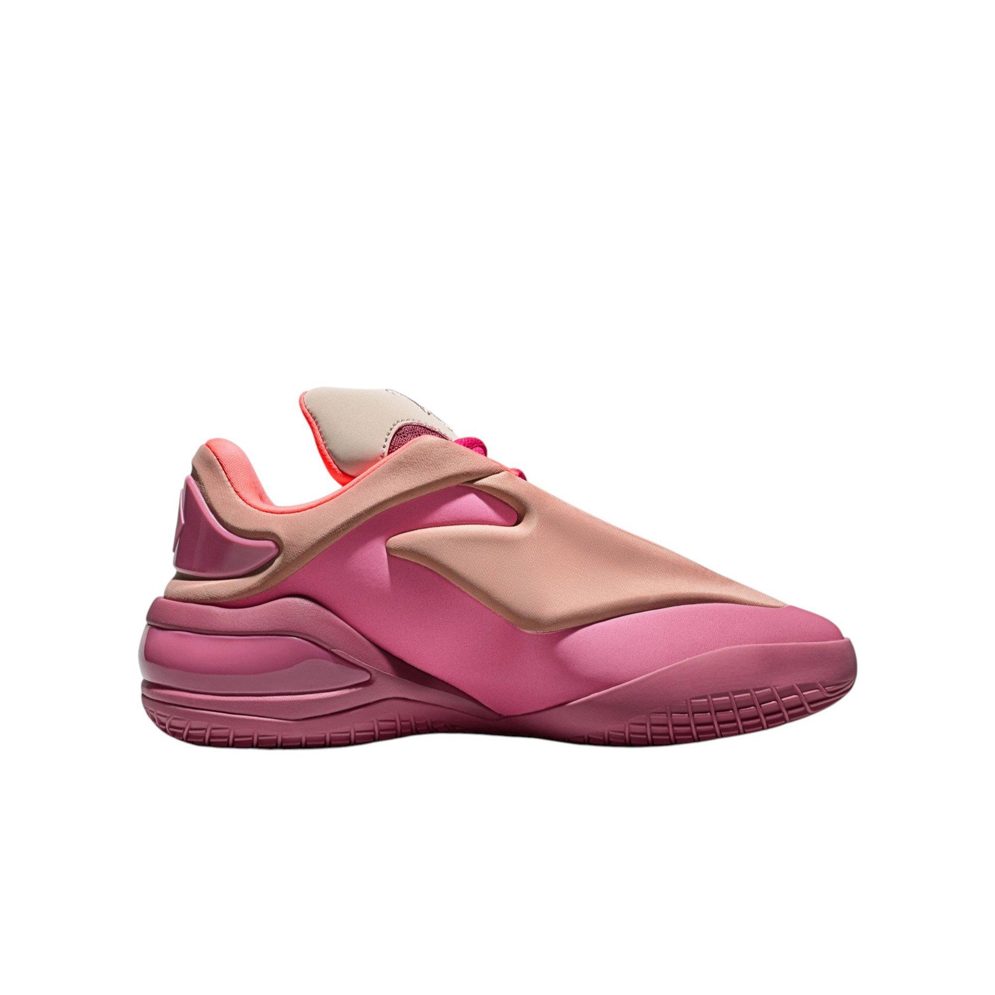 Converse Shai 001 Lace Up "Berry" Grade School Kids' Basketball Shoe - PURPLE/PINK