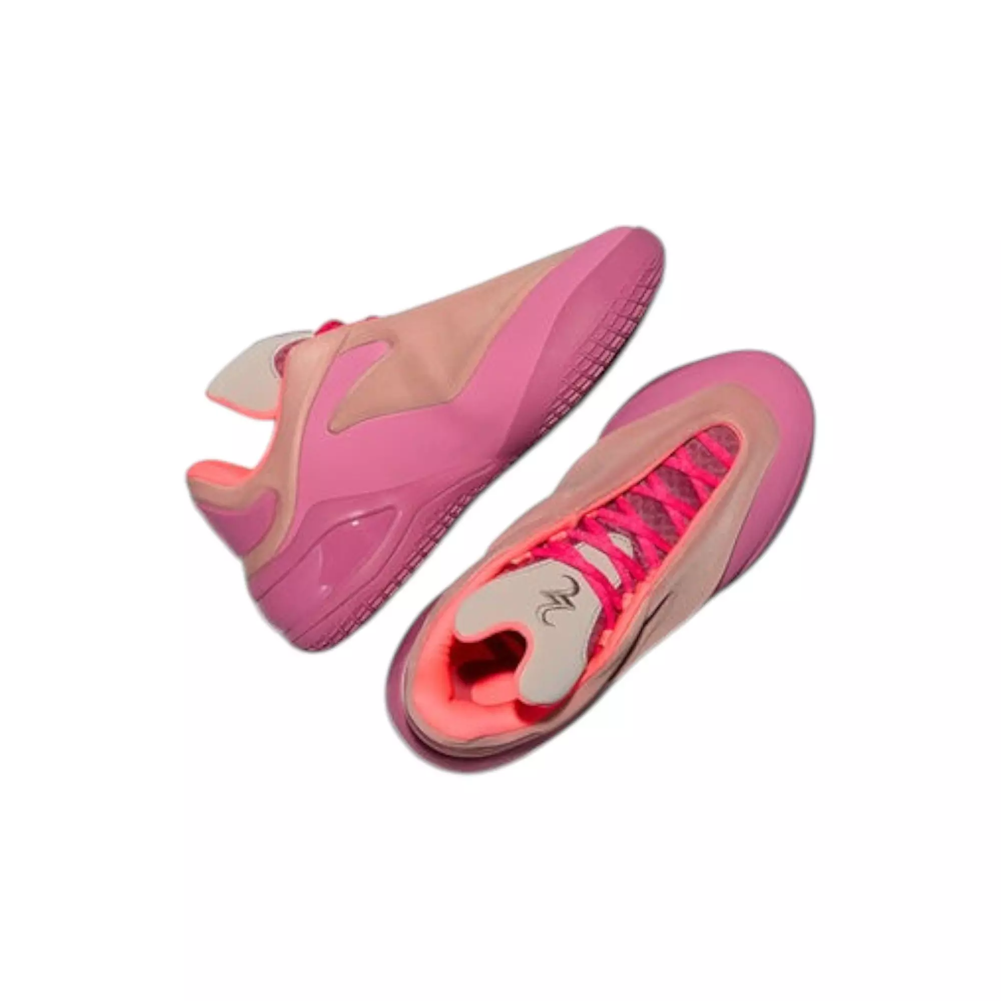 Converse Shai 001 Lace Up "Berry" Grade School Kids' Basketball Shoe - PURPLE/PINK