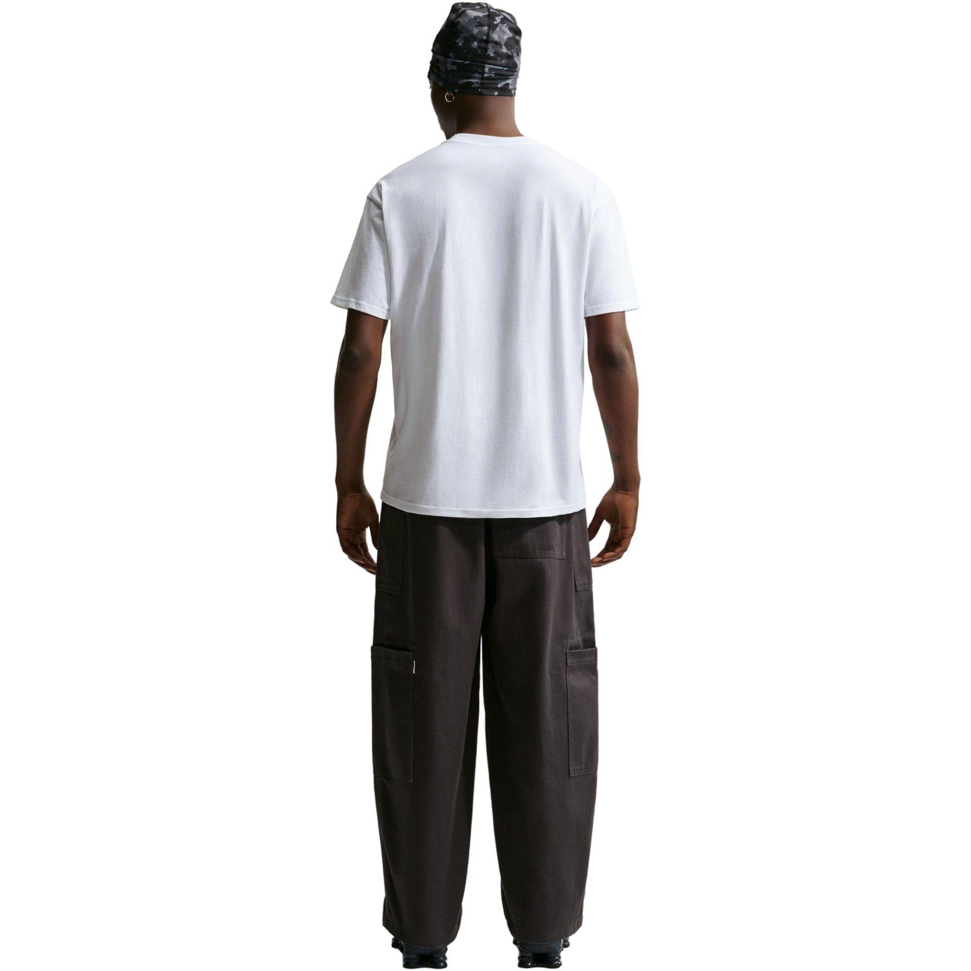 Nike Men's Max 90 Silver Metallic Tee - White - WHITE Thumbnail View 2