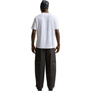 Nike Men's Max 90 Silver Metallic Tee - White