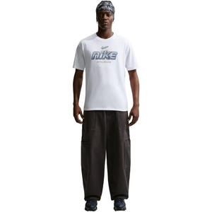 Nike Men's Max 90 Silver Metallic Tee - White