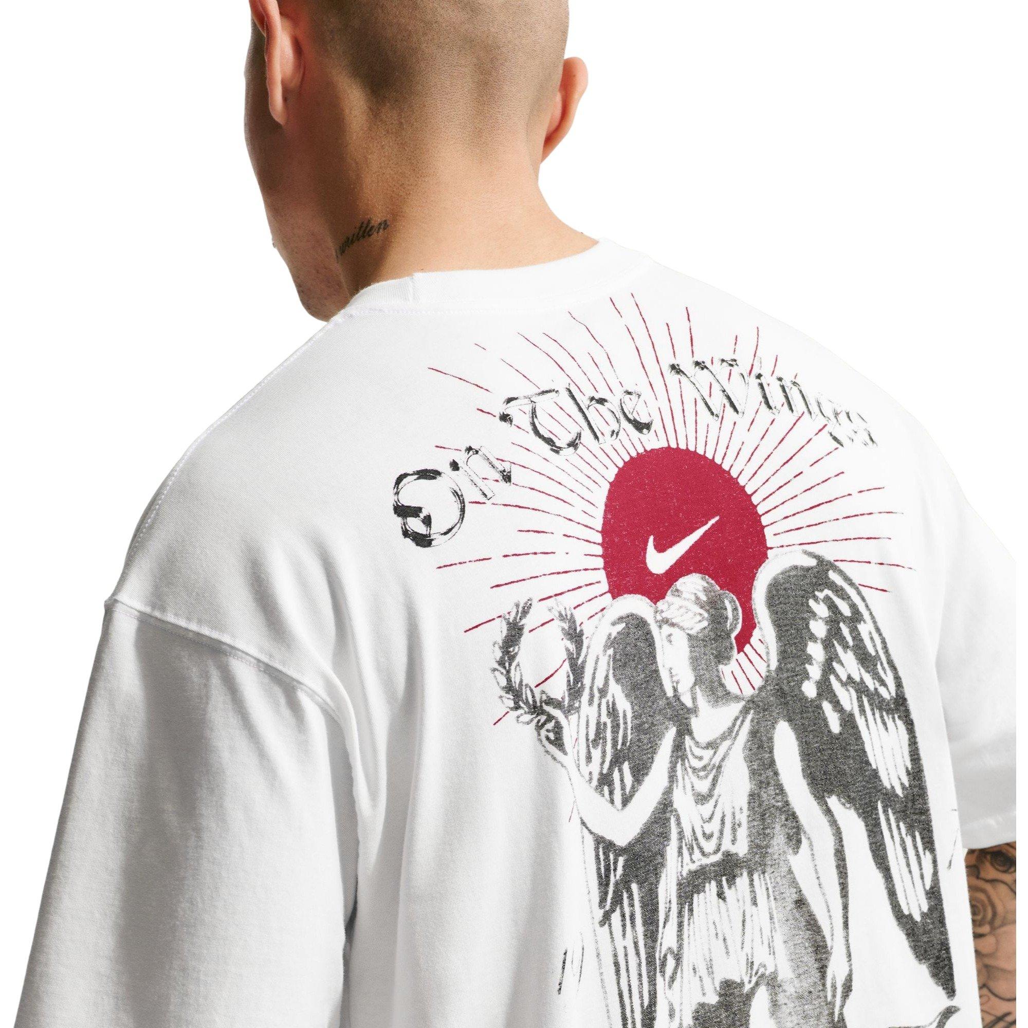 Nike Men's Max 90 Goddess Tee - Off White - OFF-WHITE Thumbnail View 5