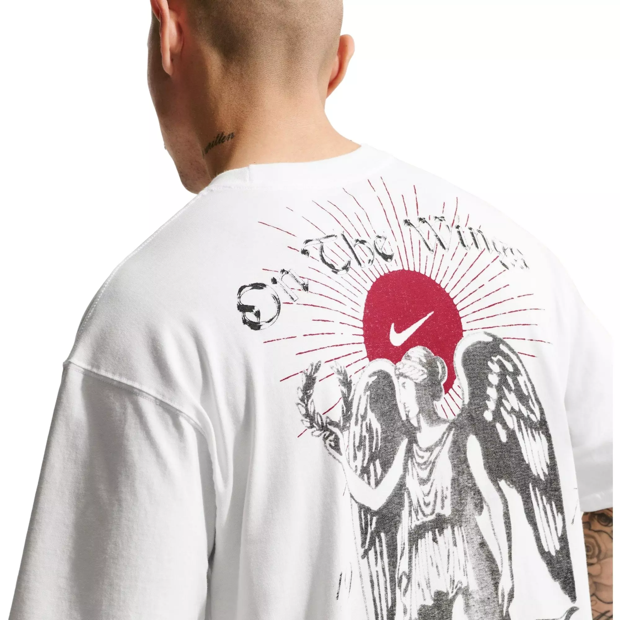 Nike Men's Max 90 Goddess Tee - Off White - OFF-WHITE