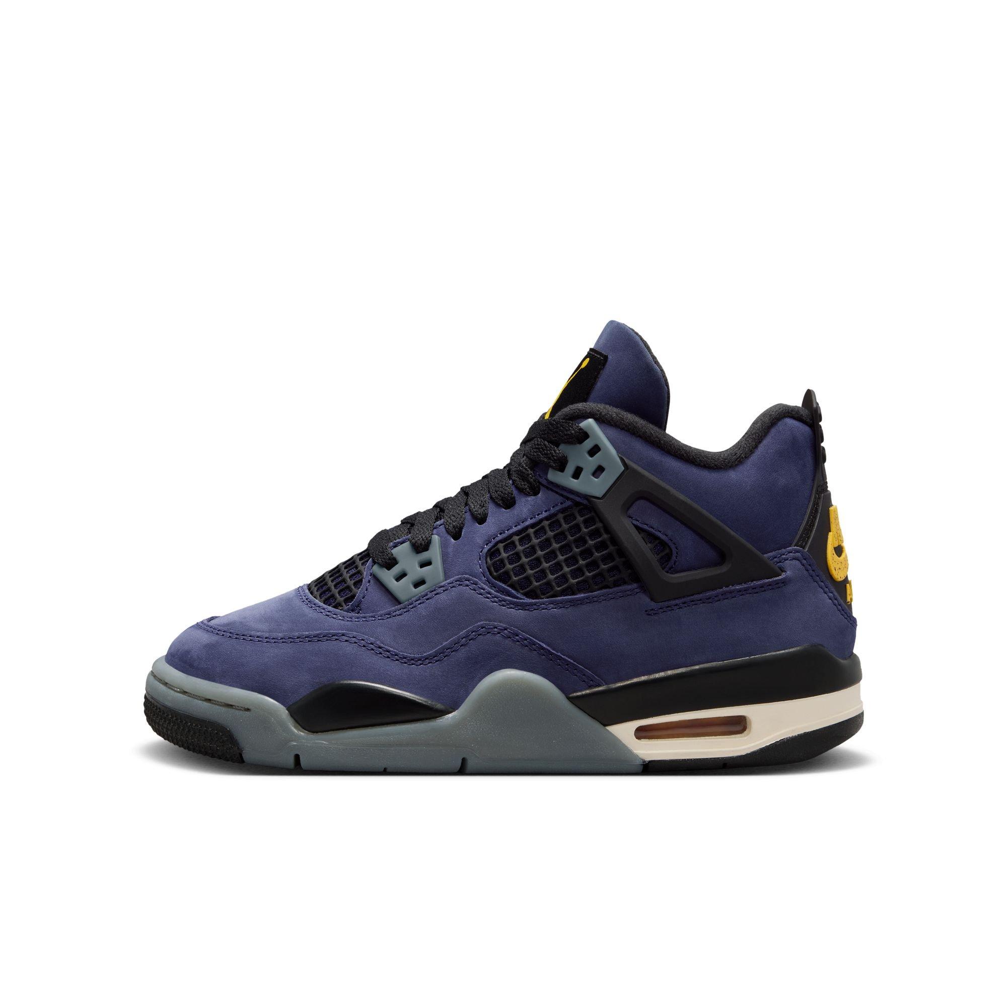 03/07 AJ RETRO 4 LA QS GS - IMPERIAL PURPLE Thumbnail View 10