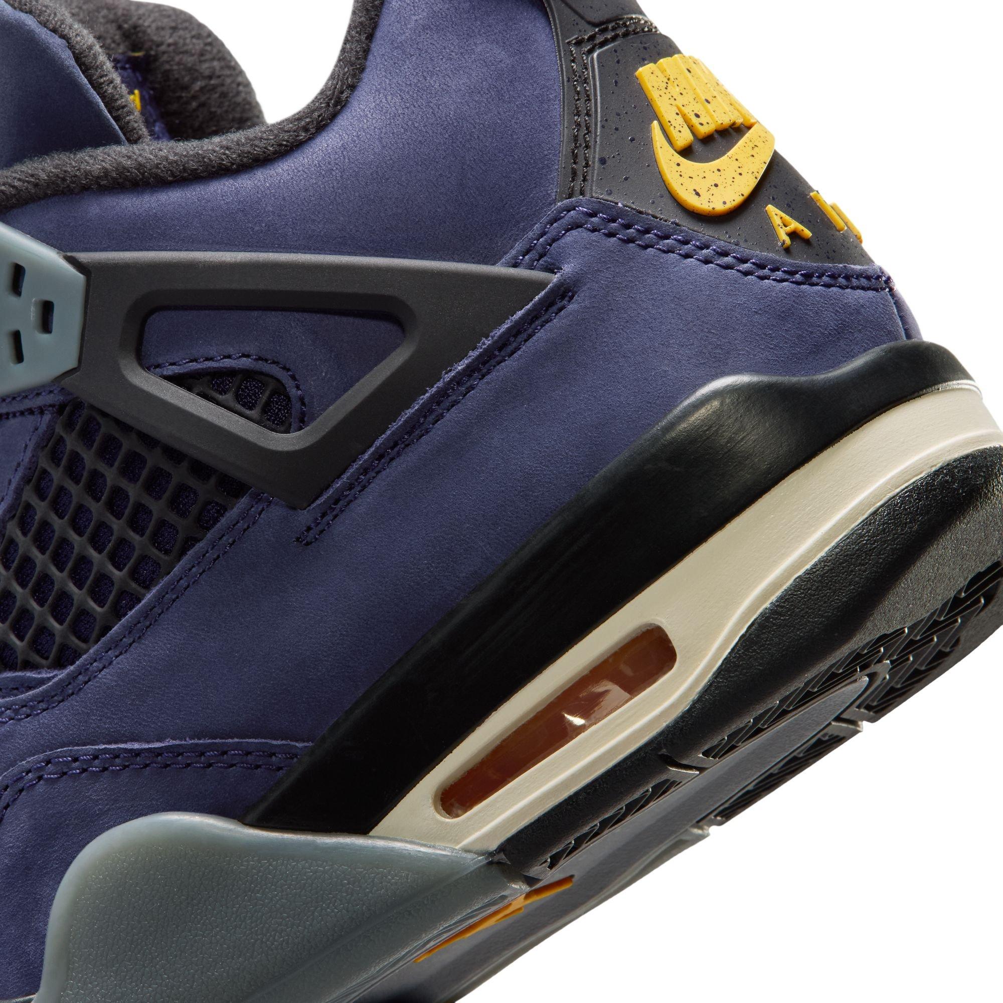 03/07 AJ RETRO 4 LA QS GS - IMPERIAL PURPLE Thumbnail View 6
