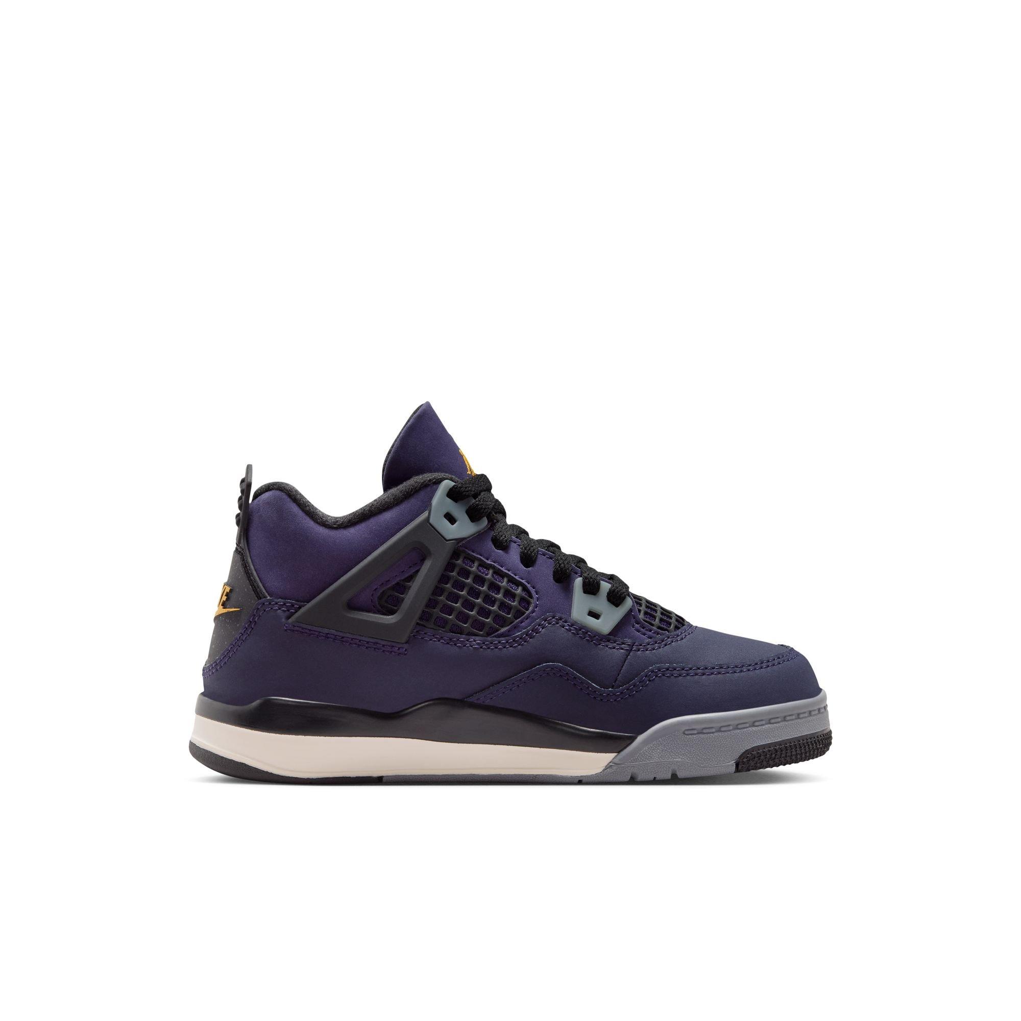 03/07 AJ RETRO 4 LA QS PS - IMPERIAL PURPLE Thumbnail View 3