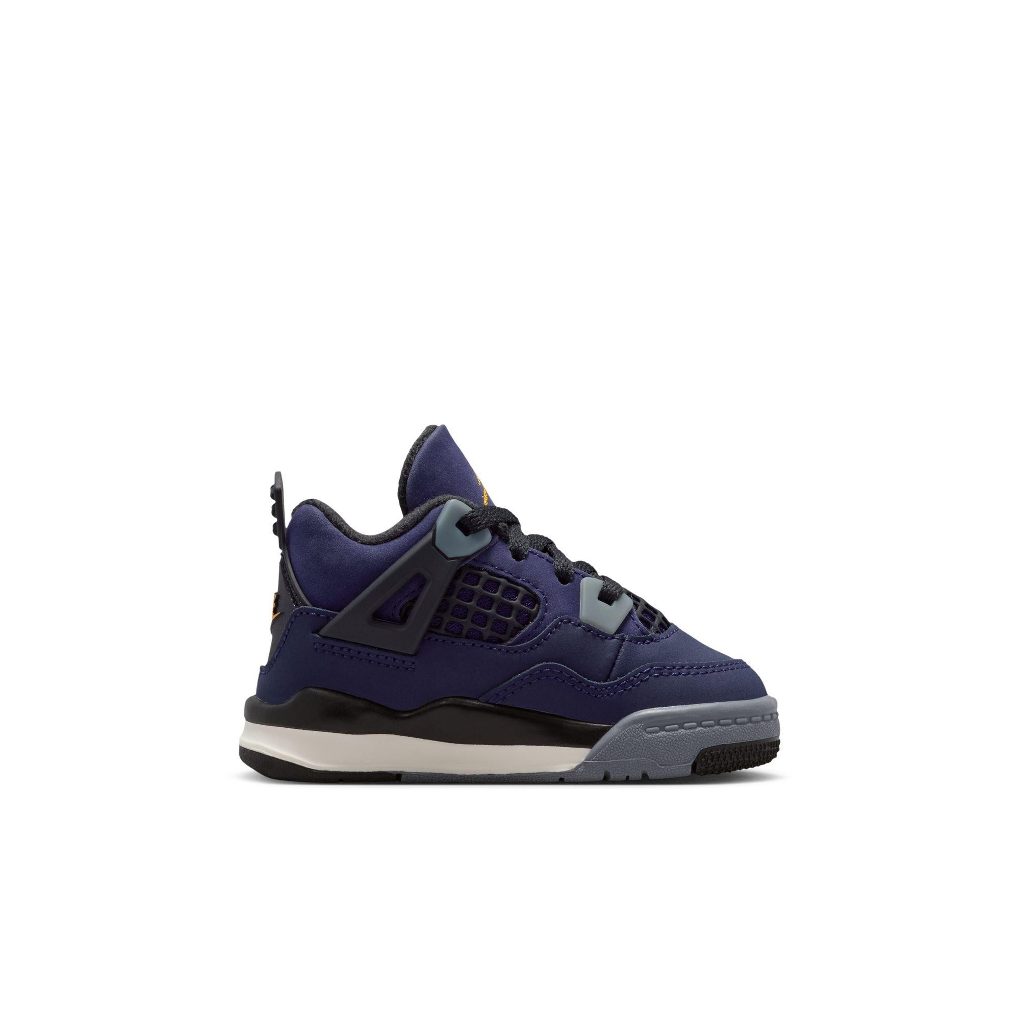 03/07 AJ RETRO 4 LA QS TD - IMPERIAL PURPLE Thumbnail View 3