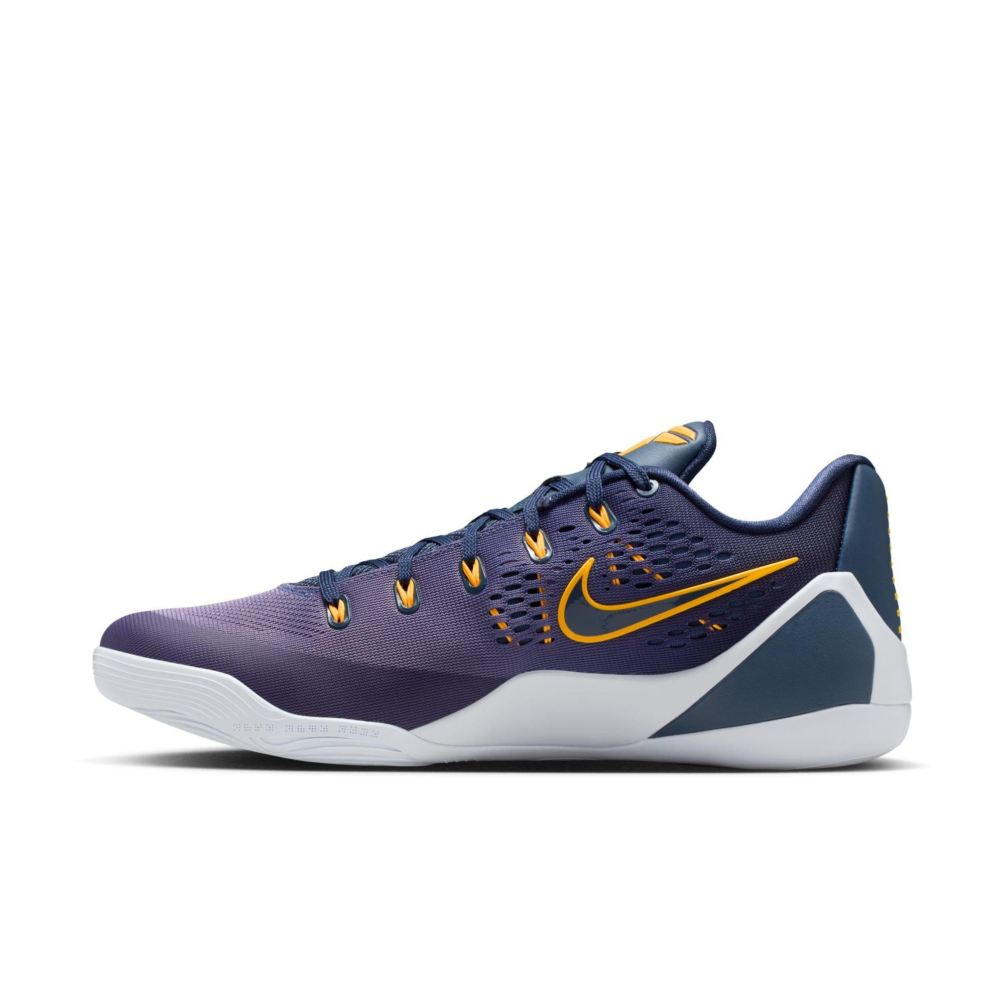Kobe IX Elite Low EM Protro "Thunder Blue" Men's Basketball Shoe - THUNDER BLUE/DAYBREAK/LASER ORANGE Thumbnail View 9
