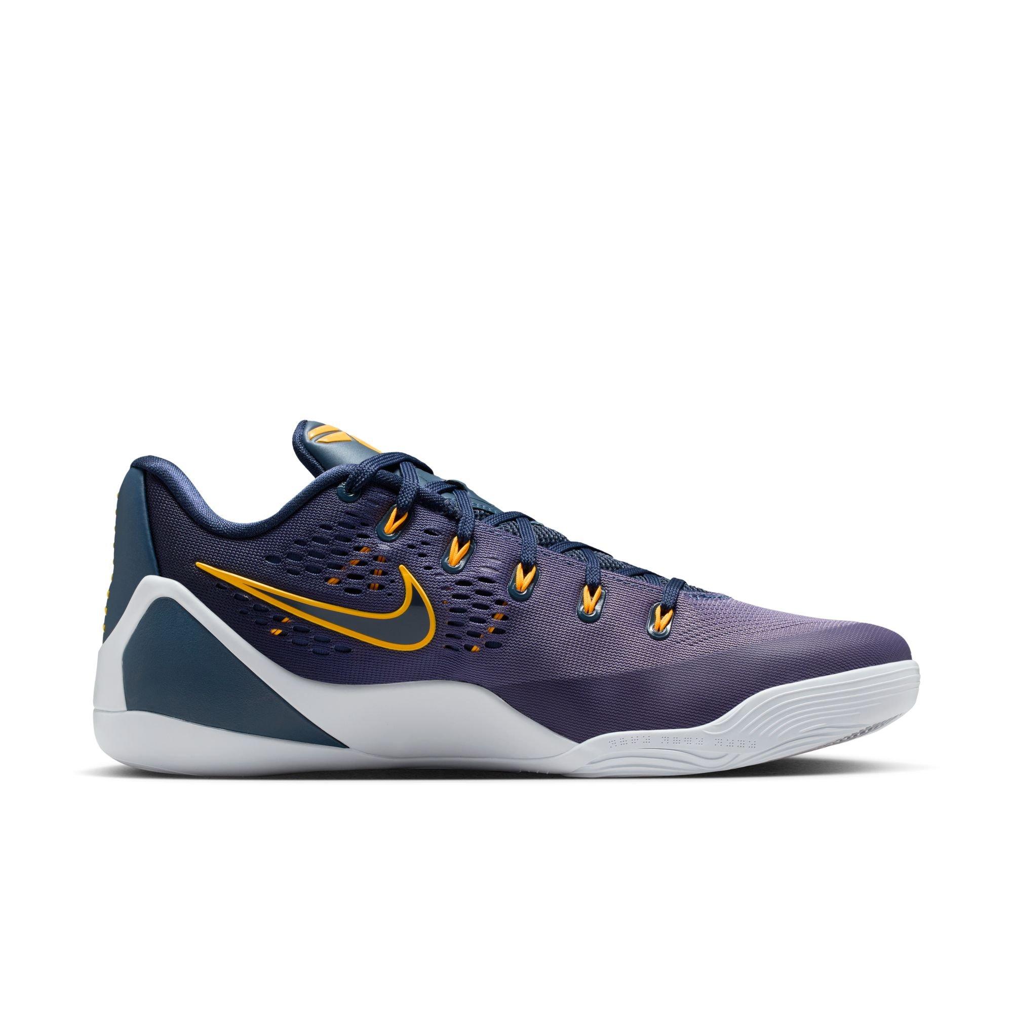 Kobe IX Elite Low EM Protro "Thunder Blue" Men's Basketball Shoe - THUNDER BLUE/DAYBREAK/LASER ORANGE Thumbnail View 3