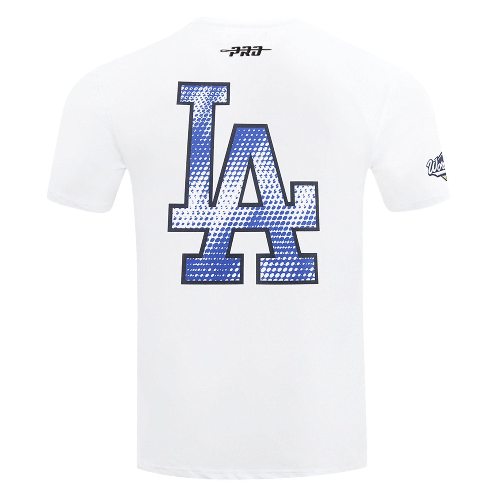 Pro Standard Los Angeles Dodgers Blueprint Tee - White/Blue - WHITE/BLUE Thumbnail View 2