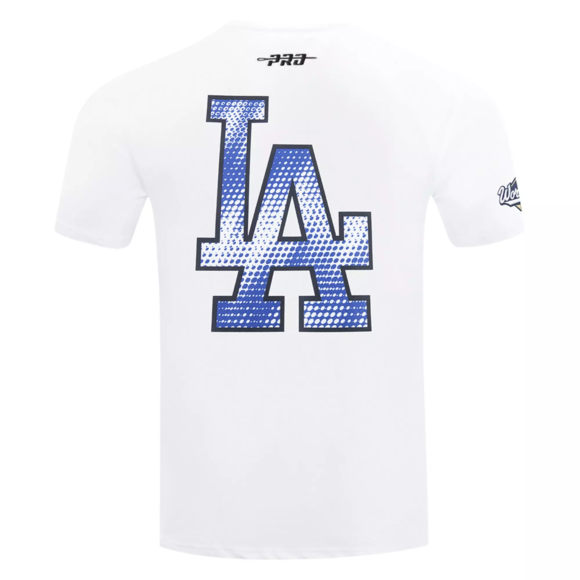 Pro Standard Los Angeles Dodgers Blueprint Tee - White/Blue - WHITE/BLUE