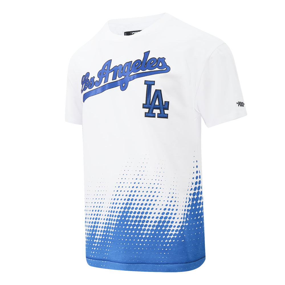 Pro Standard Los Angeles Dodgers Blueprint Tee - White/Blue - WHITE/BLUE Thumbnail View 3