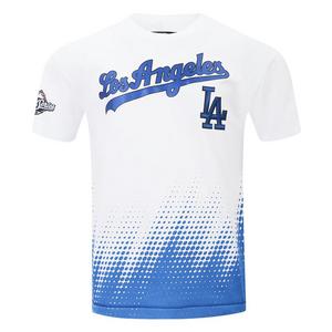 Pro Standard Los Angeles Dodgers Blueprint Tee - White/Blue