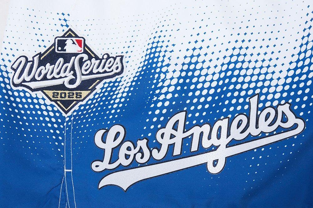 Pro Standard Los Angeles Dodgers Blueprint Shorts - White/Blue - WHITE/BLUE Thumbnail View 5