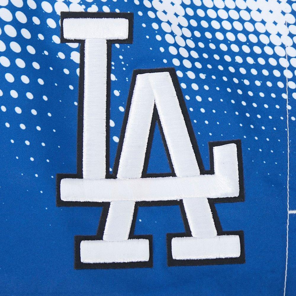 Pro Standard Los Angeles Dodgers Blueprint Shorts - White/Blue - WHITE/BLUE Thumbnail View 6