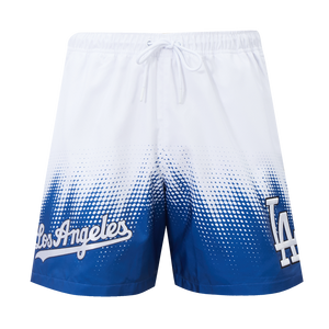 Pro Standard Los Angeles Dodgers Blueprint Shorts - White/Blue