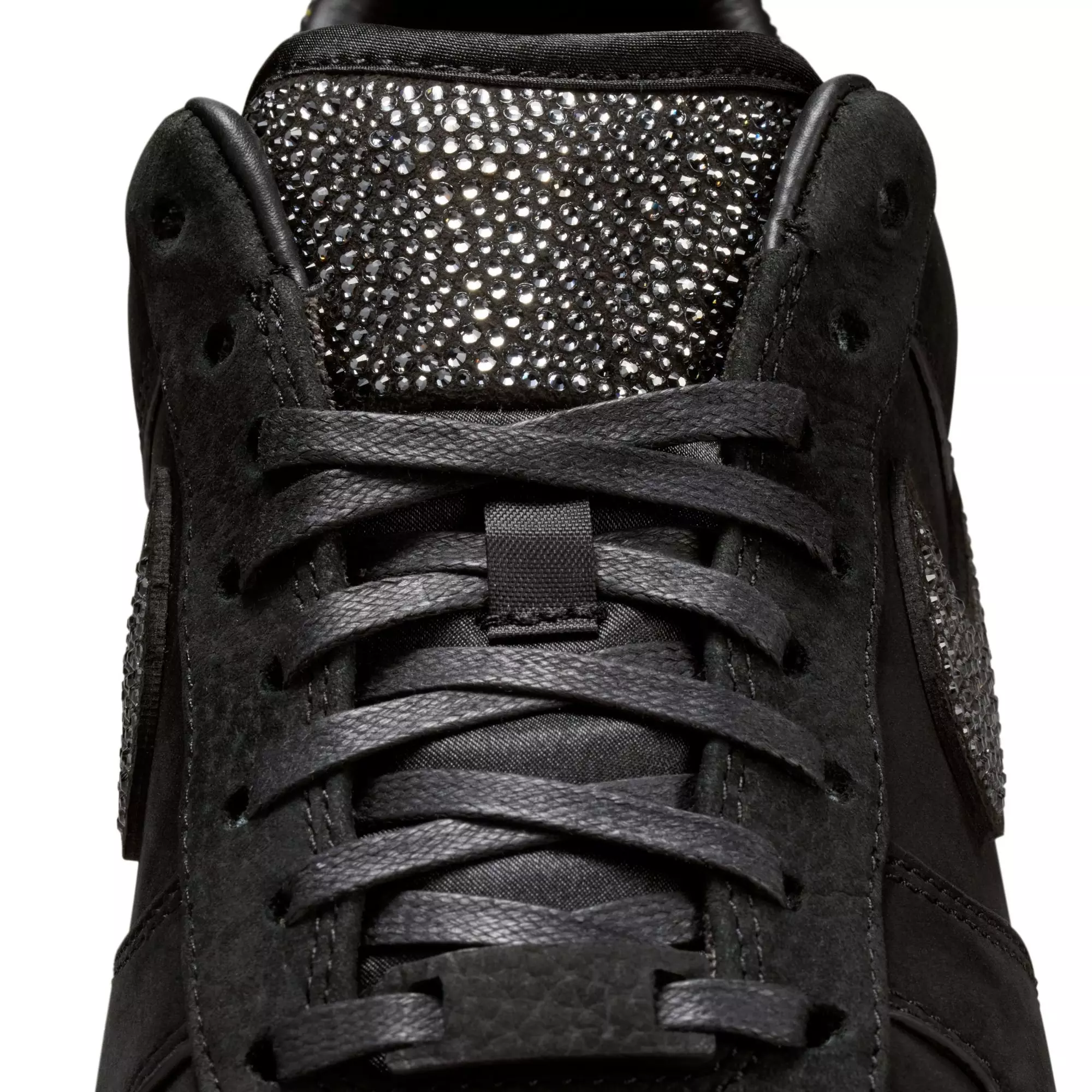 Nike Ja Air Force 1 Low "Metallic Silver" Men's Shoe - BLACK/SILVER