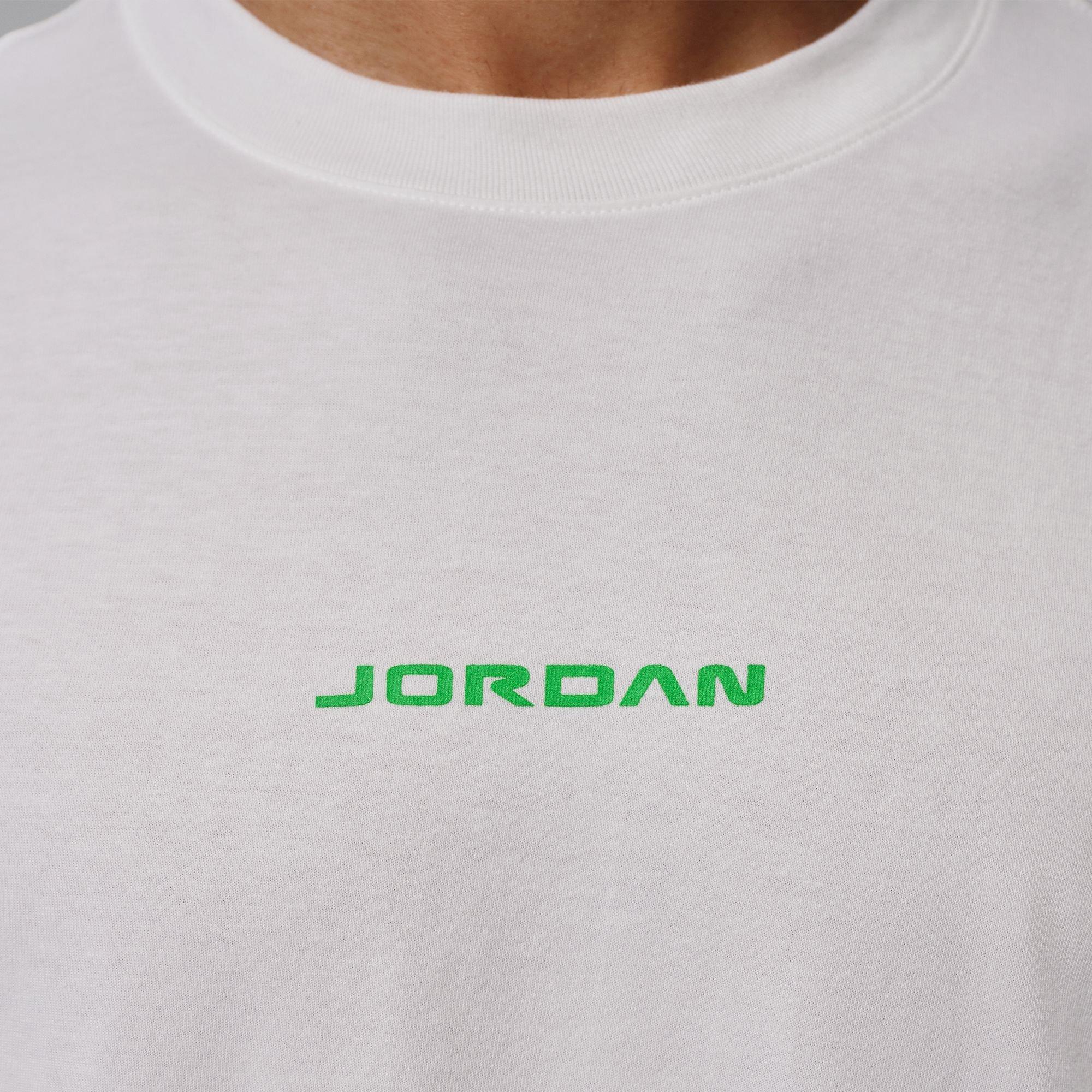 Nike Men's Jordan AJ XIII Tee - WHITE Thumbnail View 4
