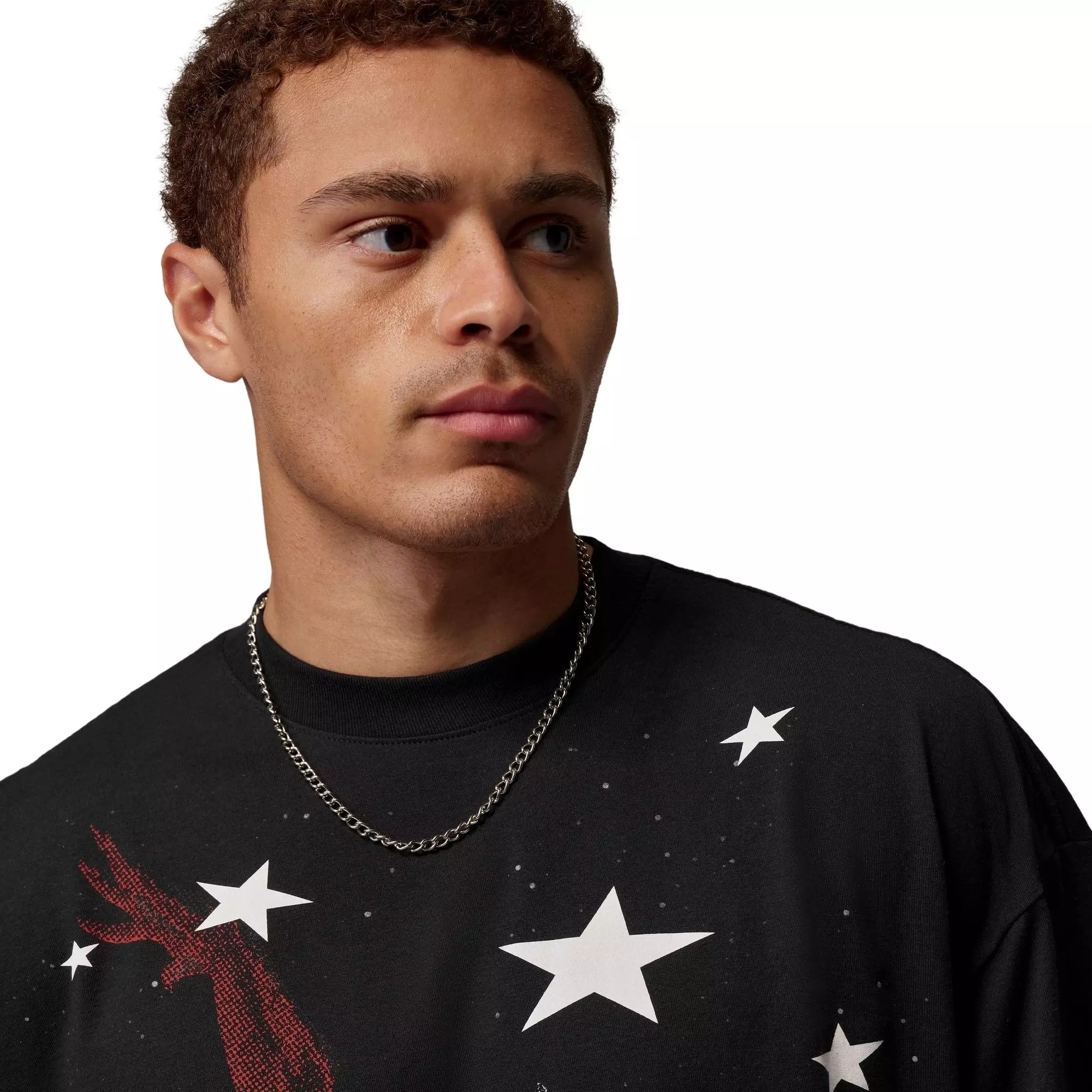 Jordan Men's AJ IV Tee - Black - BLACK