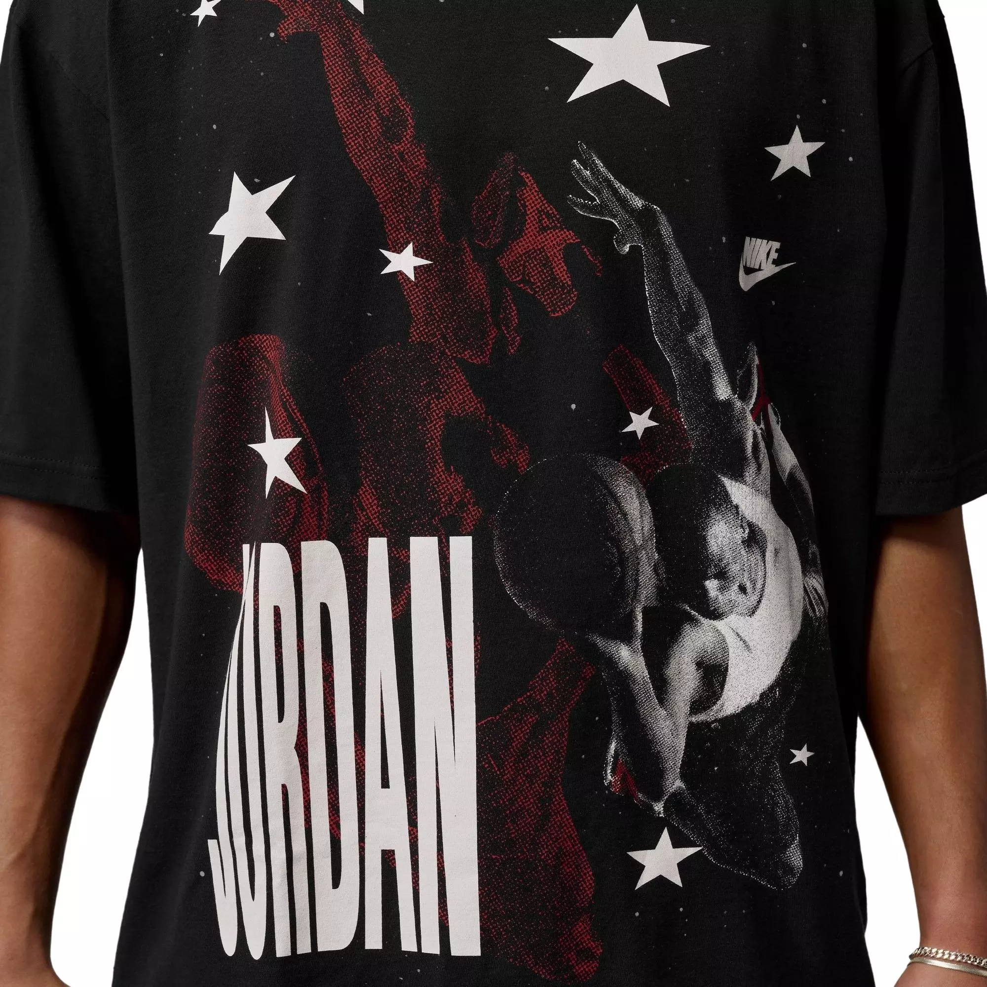 Jordan Men's AJ IV Tee - Black - BLACK