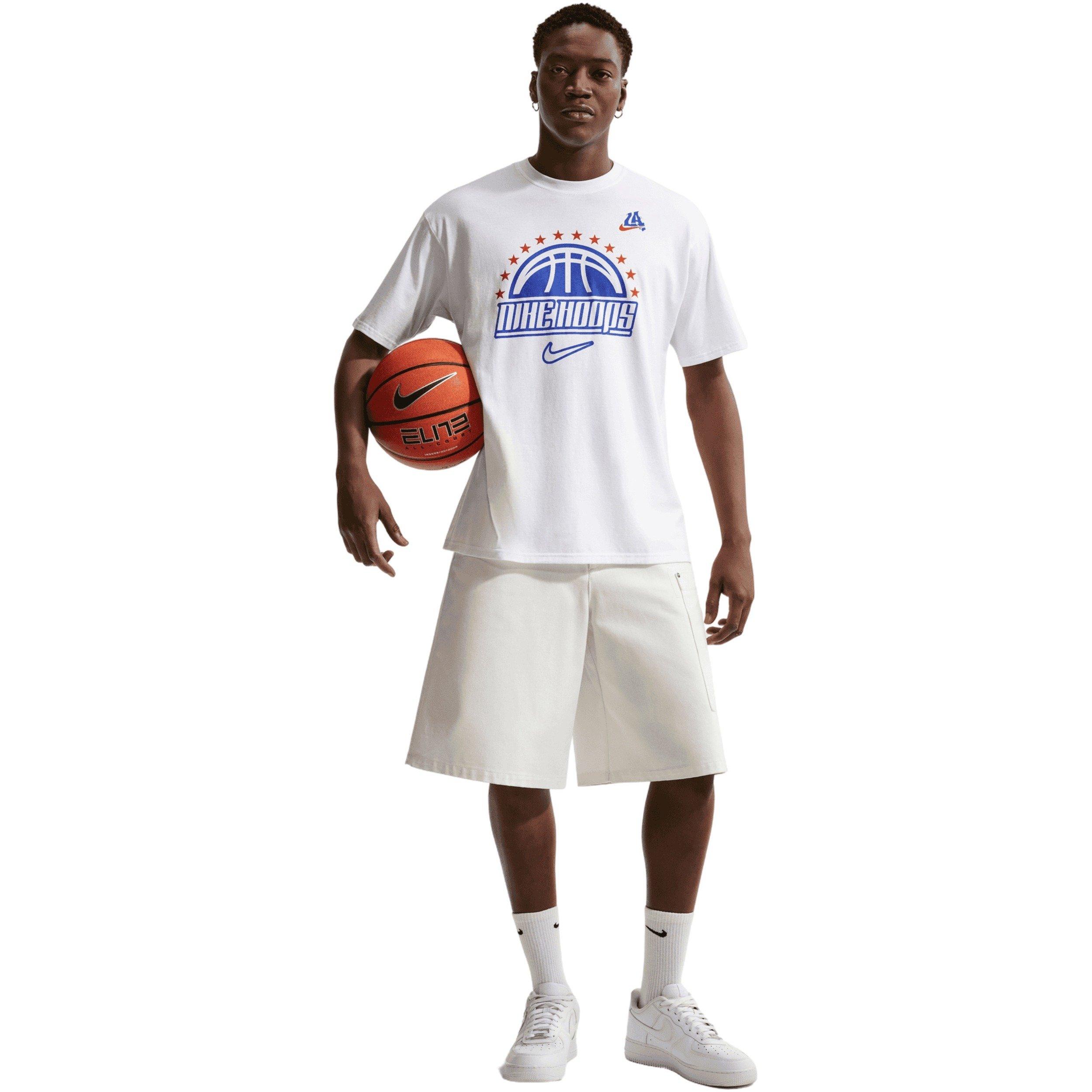 Nike Hoops Max90 Men's Tee 2K24 - White - WHITE Thumbnail View 1