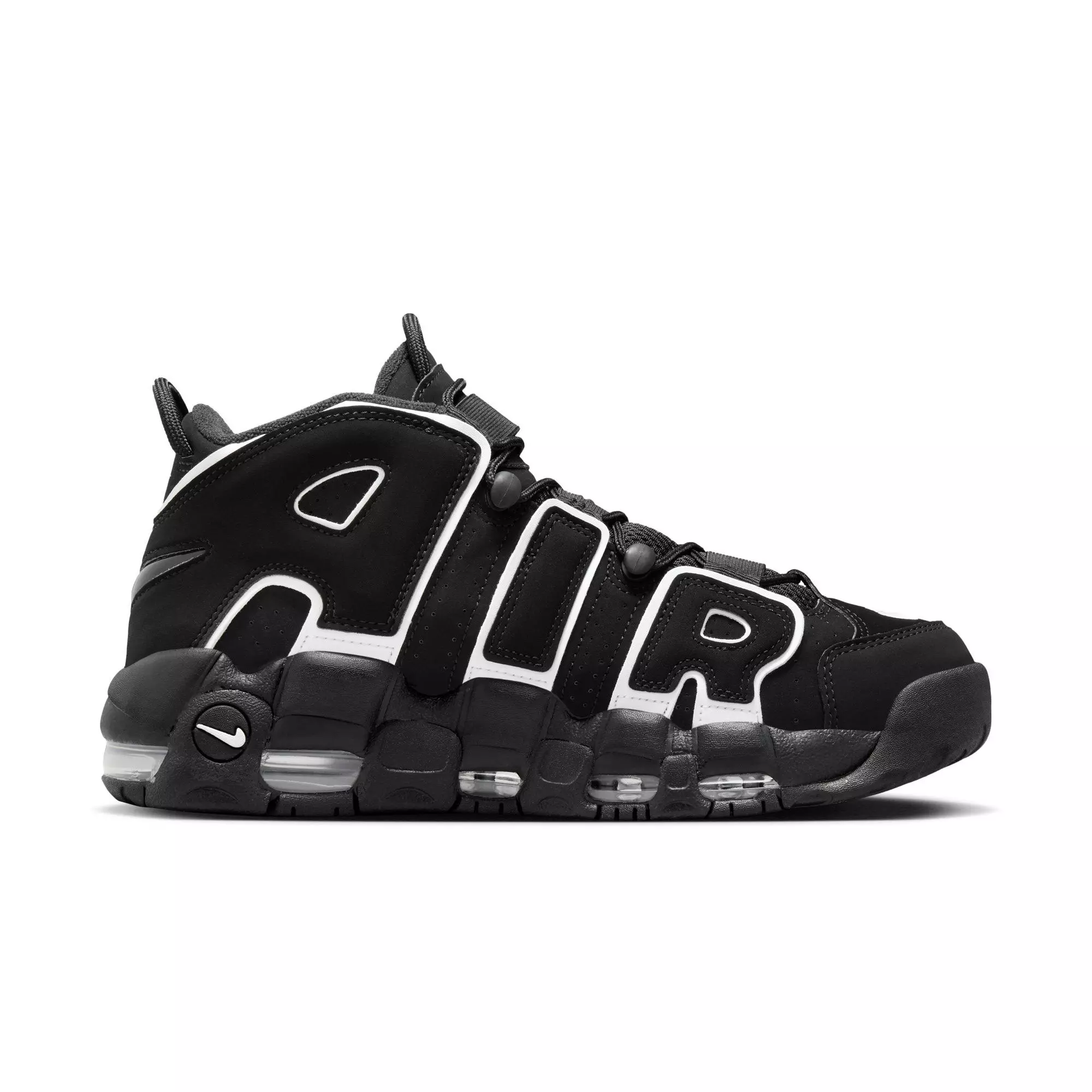 Nike Air More Uptempo '96 "Black/White" Men's Shoe - BLACK/WHITE