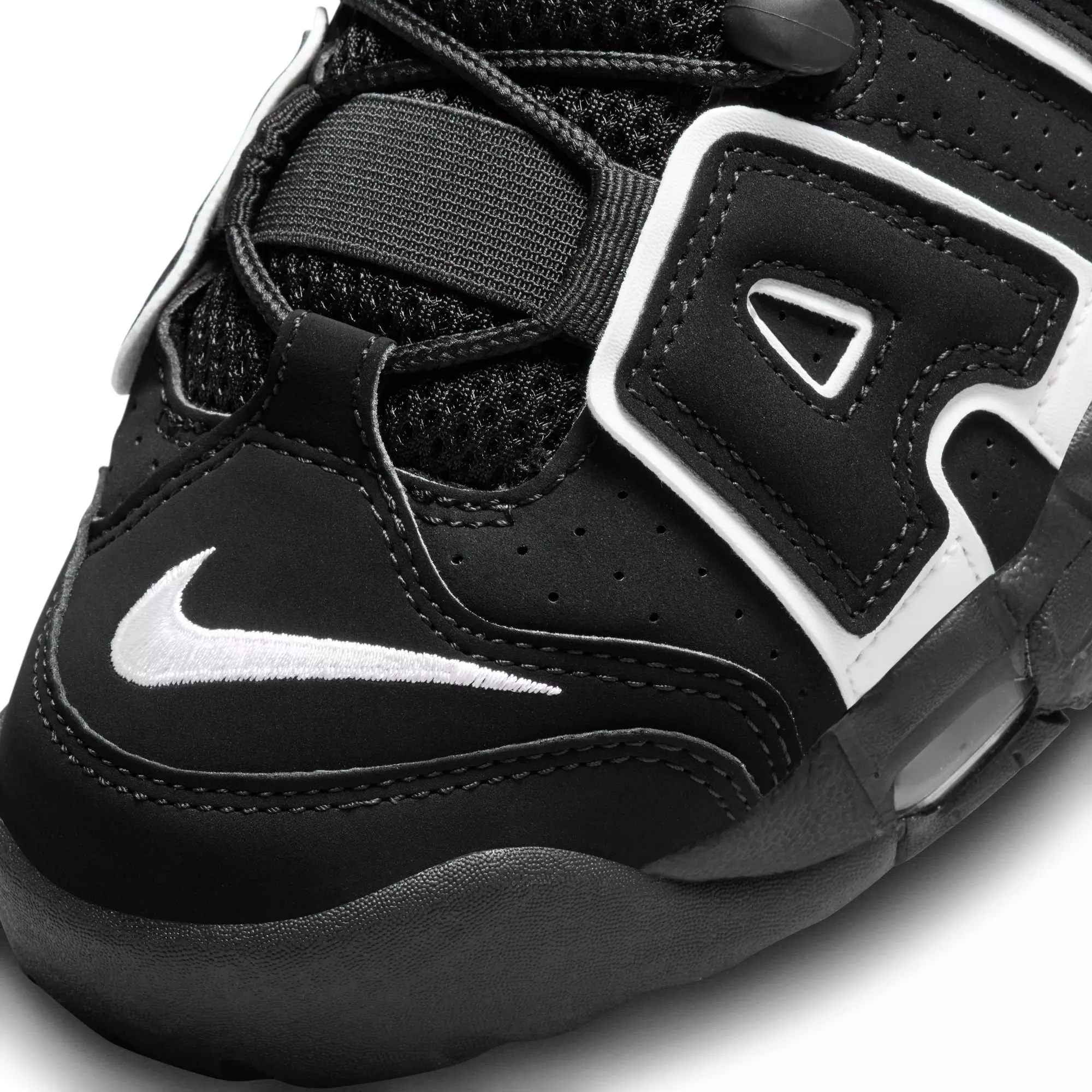 Nike Air More Uptempo '96 "Black/White" Men's Shoe - BLACK/WHITE