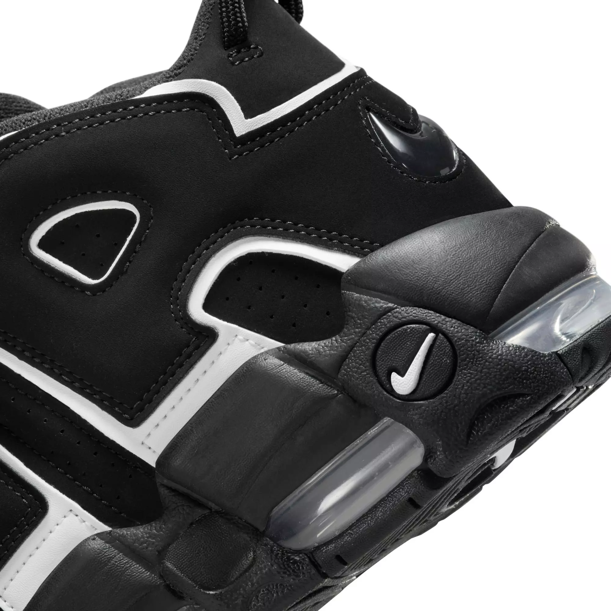 Nike Air More Uptempo '96 "Black/White" Men's Shoe - BLACK/WHITE