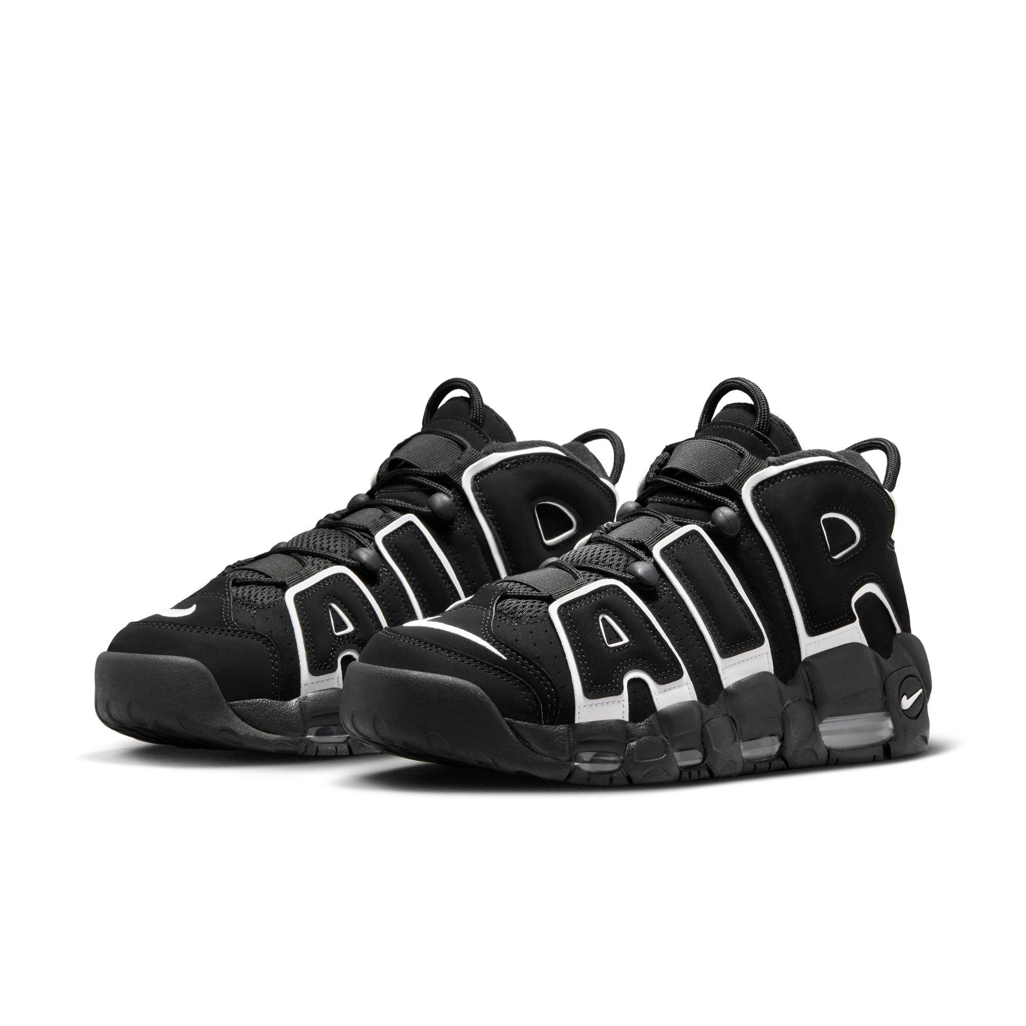 Nike Air More Uptempo '96 "Black/White" Men's Shoe - BLACK/WHITE