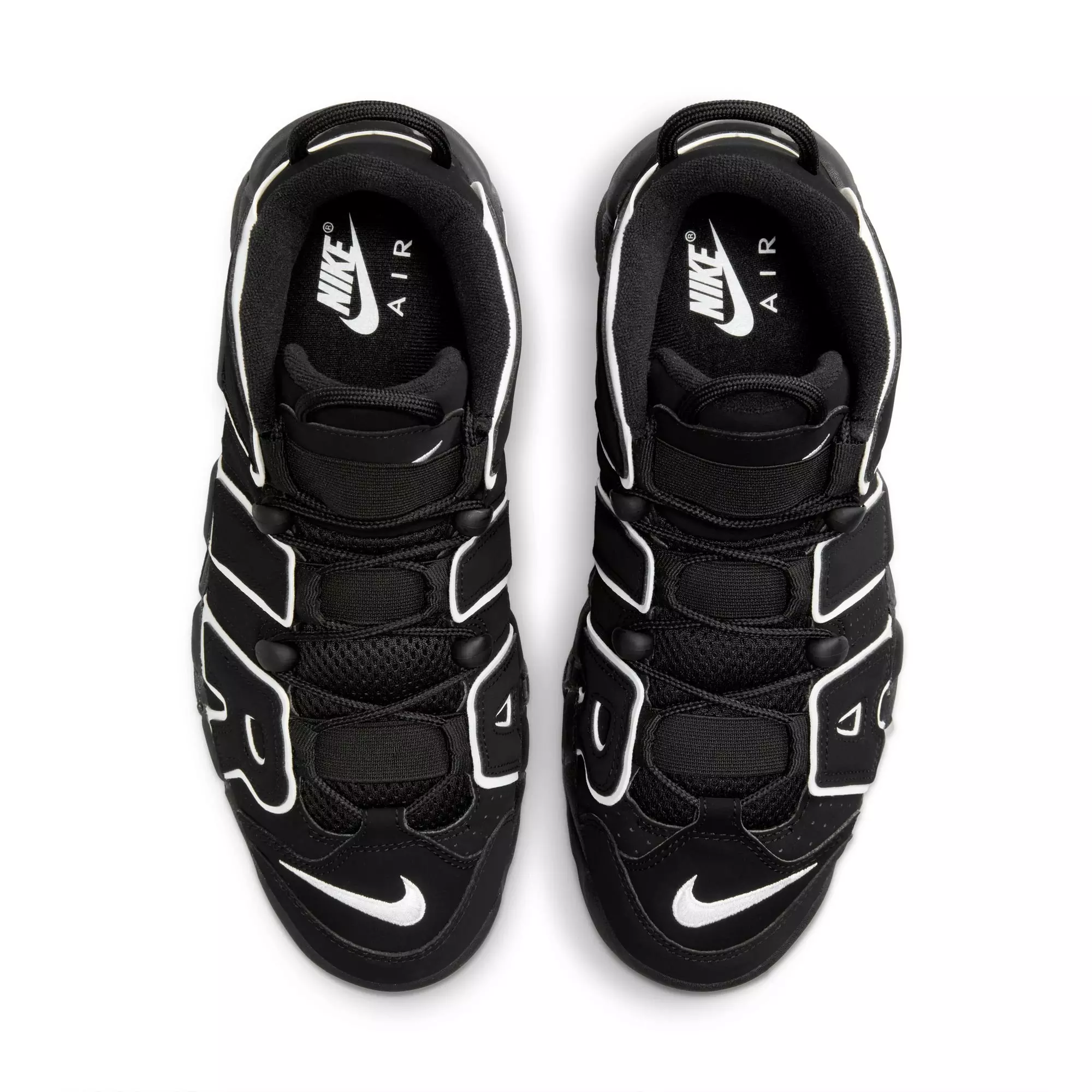 Nike Air More Uptempo '96 "Black/White" Men's Shoe - BLACK/WHITE
