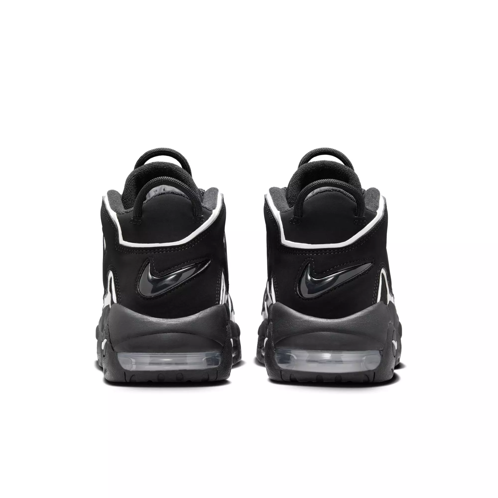 Nike Air More Uptempo '96 "Black/White" Men's Shoe - BLACK/WHITE