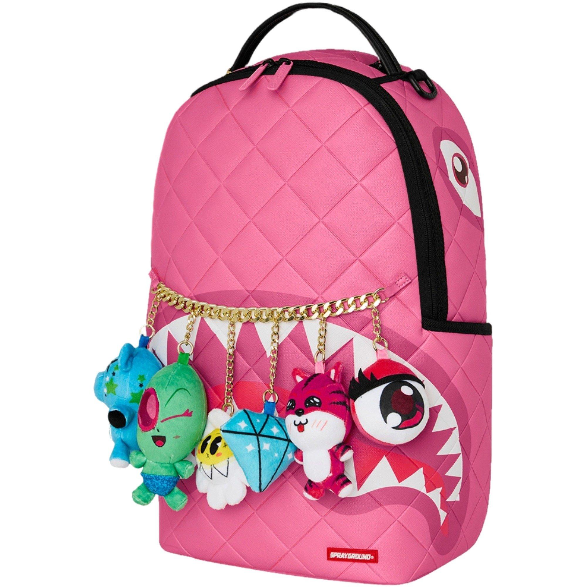 Sprayground Kawaii Charms Backpack - PINK Thumbnail View 5