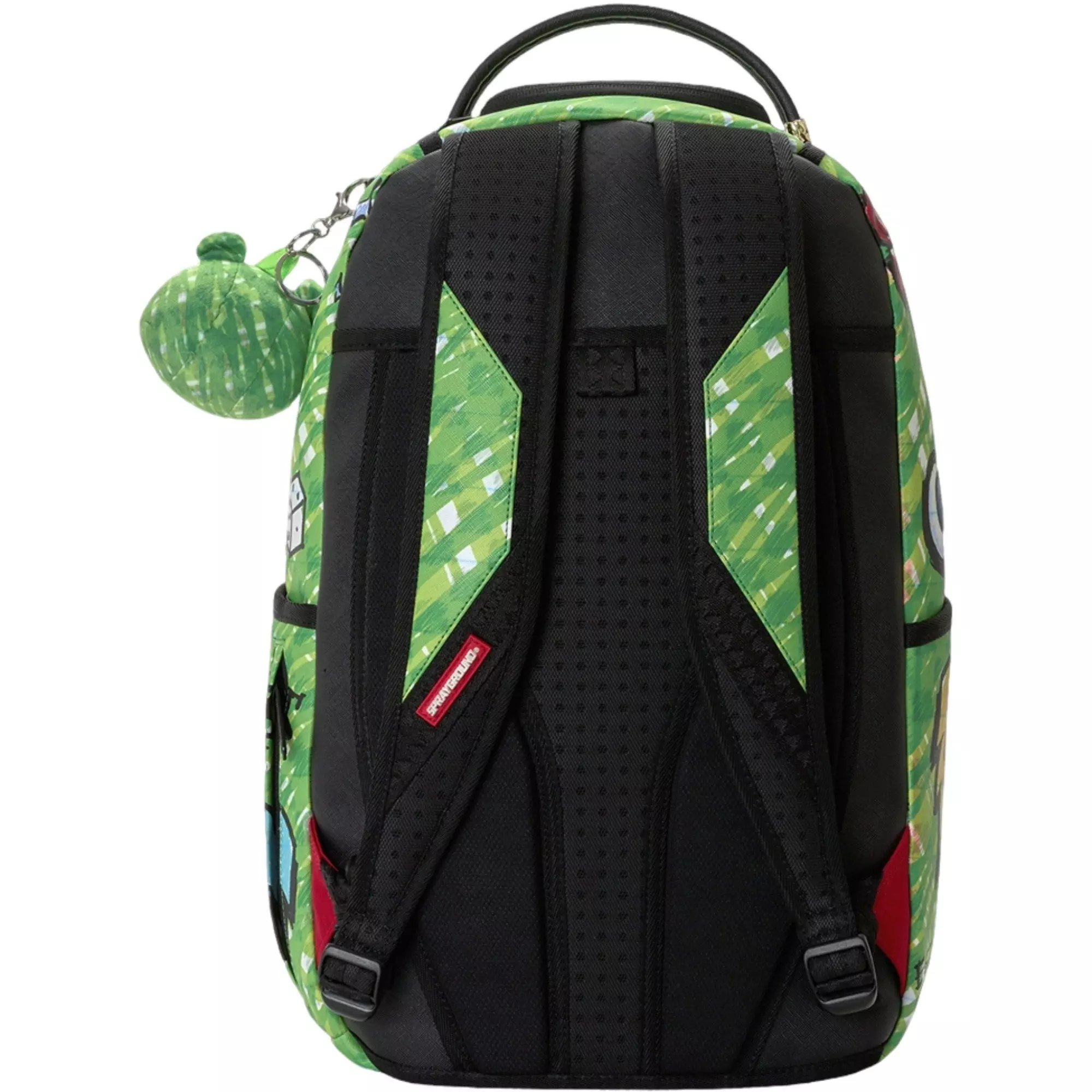 Sprayground Money Bear Doodle Backpack - GREEN