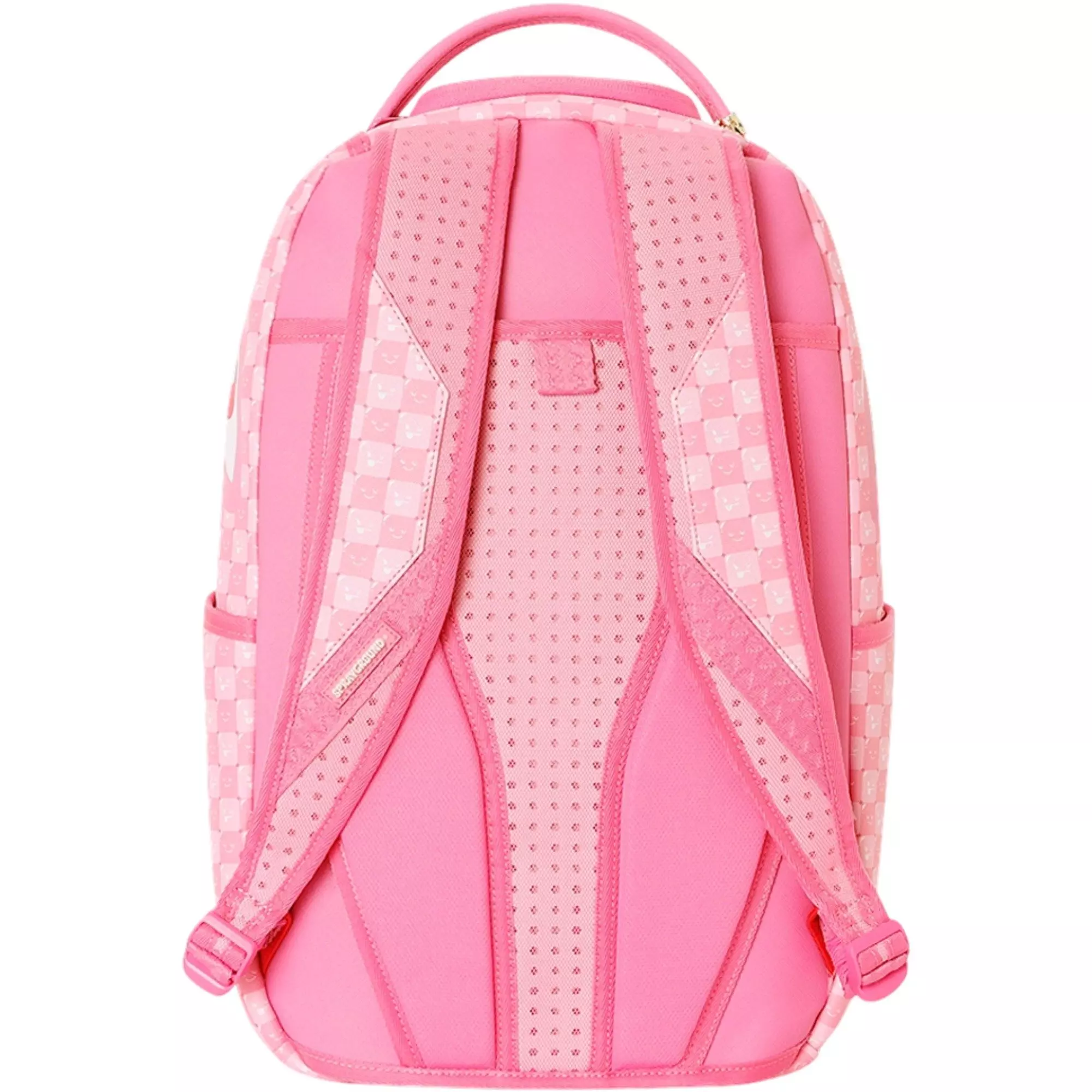 Sprayground New Check Faces Backpack - PINK