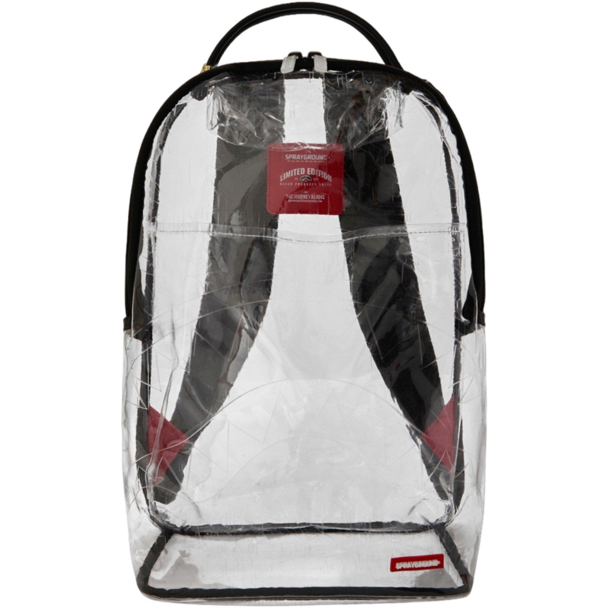 Sprayground Graffiti Clear Backpack