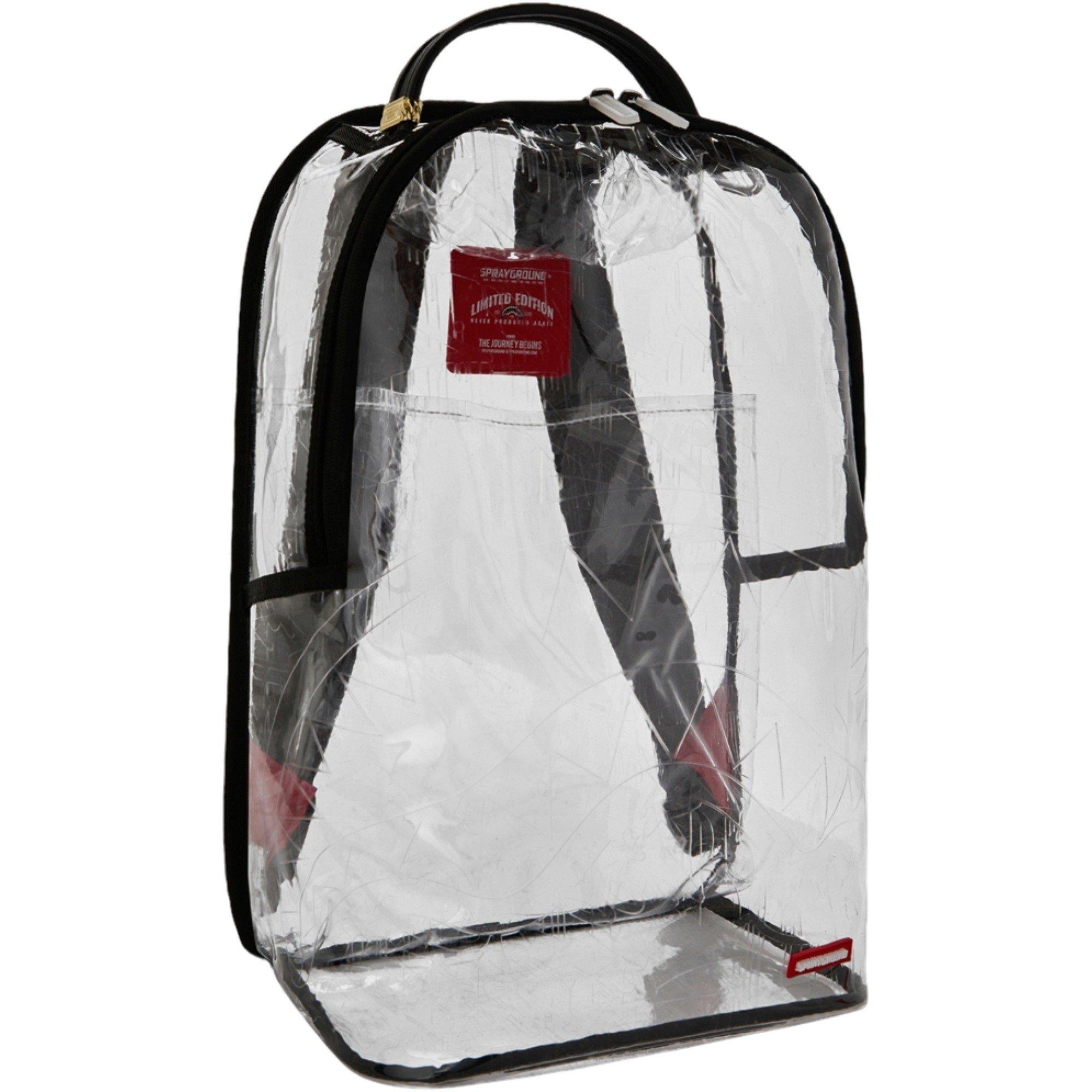 Sprayground Graffiti Backpack - Clear - CLEAR Thumbnail View 3